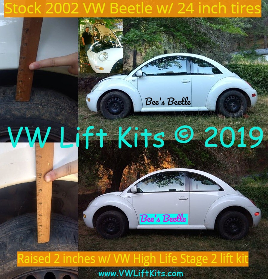 Showing the world how easy it is to install the VW High Life Lift Kits